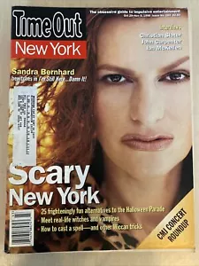 Time Out NY 10/1998 Sandra Bernhard Christian Slater Ian McKellan John Carpenter - Picture 1 of 2