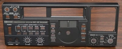 SEHR SCHÖN!!!! DIE CAST FRONTPLATTE FÜR ICOM R-7000 RECEIVER - Bild 1 von 4
