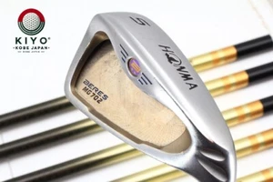 7Pcs HONMA BERES MG702 Irons 5-6-7-8-9-10-11 ARMRQ B49 2S FLEX R Graphite Iron - Picture 1 of 15