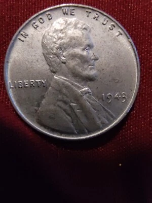 TREMENDOUSLY Rare Error! No Mint Mark, Doubled letters, Letters too close in WE - Image 1 of 4