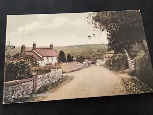 Old  Somerset Picture postcard The Village Bishopswood - Picture 1 of 3