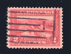 SELLO DE ESTADOS UNIDOS #398 -- 2c PANAMÁ-PACÍFICO -- XF -- USADO -- GRADO 90 - Imagen 1 de 3