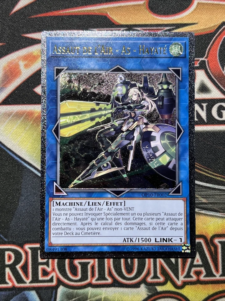 Sky Striker Ace - Hayate Ultimate Rare OTS 10 FRENCH NM OP10-FR002 - Image 1 of 1