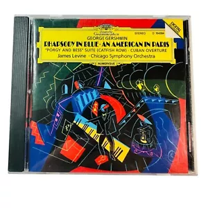George Gershwin Rhapsody In Blue CD By Deutsche Grammophon With Chicago Symphony - Picture 1 of 3