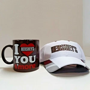 Hershey's Chocolate World Baseball Hat And S'mores Mug Coffee Hot Chocolate - Picture 1 of 10
