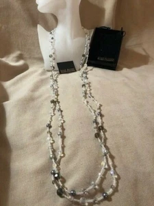 Joan Rivers 100" Brillant Perlen Winter Eis Halskette. NEU - Bild 1 von 7