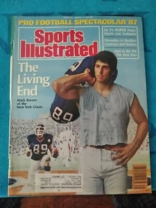 Sport Illustrierte Mark Bavaro 1987 - Bild 1 von 1