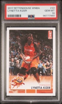 2017 Rittenhouse WNBA Lynetta Kizer PSA 10 Maryland Terrapins - Image 1 of 2