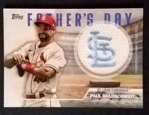 2023 Topps Paul Goldschmidt Father's Day Commemorative Team Patch NM-MINT++ - Picture 1 of 2