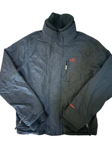 Abercrombie Winter Jacket Full Zip A&F 1892 Insulated Coat Navy Blue Size XXL - Picture 1 of 8