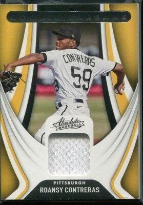 2022  Roansy Contreras Rookie Card Patch  Absolute Rookie Threads #RT-RC Pirates - Image 1 of 3