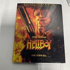 HELLBOY (Blu-ray + DVD + DIGITAL) with Foil Embossed Slipcover - BRAND NEW!