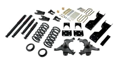 88-98 Chevy GMC C1500 Lowering Kit 5"F 7" Rear Drop Belltech Extended Cab 2WD Foto 1 de 4