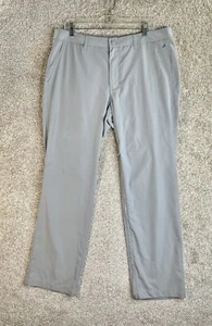 Pantalones de golf Bonobos para hombre 36x32 grises rectos tecnología rendimiento ligeros - Imagen 1 de 9