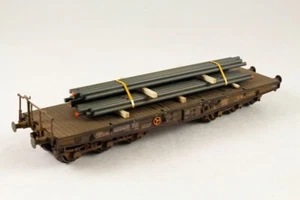 HO Scale Loads - HO1025 - Bundles of round bar on gluts - Picture 1 of 2