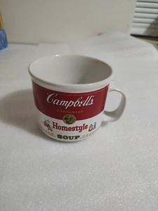 Coffee cup Mug Campbell’s Soup Ceramic Mug Homestyle 1989 - Picture 1 of 5