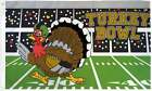 "TURKEY BOWL" drapeau 3x5 pieds bannière polyester panneau football Thanksgiving