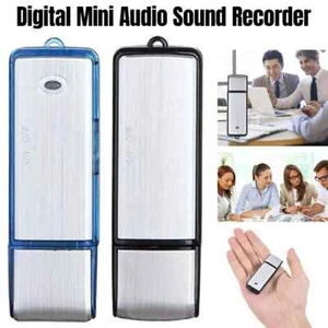 16GB Digital Voice Recorder USB Stick Mini Sound Audio Sprachaktiviert - Bild 1 von 14