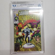 Silver Surfer / Warlock: Resurrection #1 CBCS 9.8 NOT CGC Marvel Comics WP