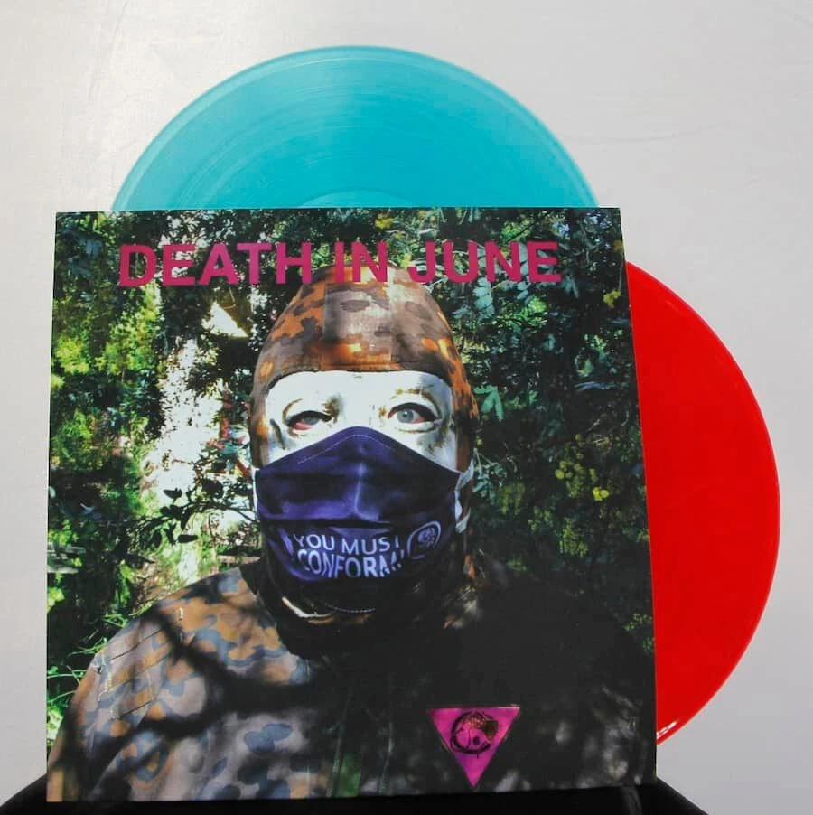 DEATH IN JUNE Nada-Ized! - 2LP / Aquamarine + Red Vinyl (2023) - Bild 1 von 1