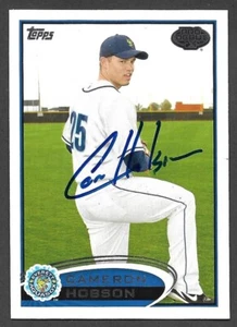 2012 TOPPS PRO DEBUT #68 Cameron Hobson MARINERS SIGNED AUTOGRAPH AUTO COA - Picture 1 of 1
