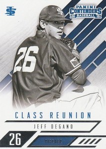 2015 PANINI CONTENDERS JEFF DEGANO P INDIANA ST (YANKEES RC) #25 CLASS REUNION