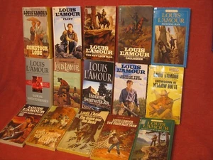 Lot of 15 Louis L'amour Novels Paperback Books            5 - Picture 1 of 7