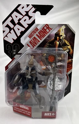 Figura Minero de Lava Mustafar Star Wars 30 Aniversario 2006 con Moneda de Coleccionista Foto 1 de 4