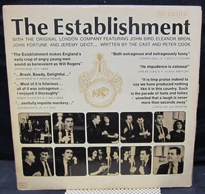 The Establishment -  Original London Company - Riverside  1963 - Picture 1 of 4