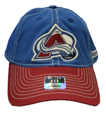 Colorado Avalanche Nhl Reebok Adult Unisex Team Colors Cap/Hat Md Fitted
