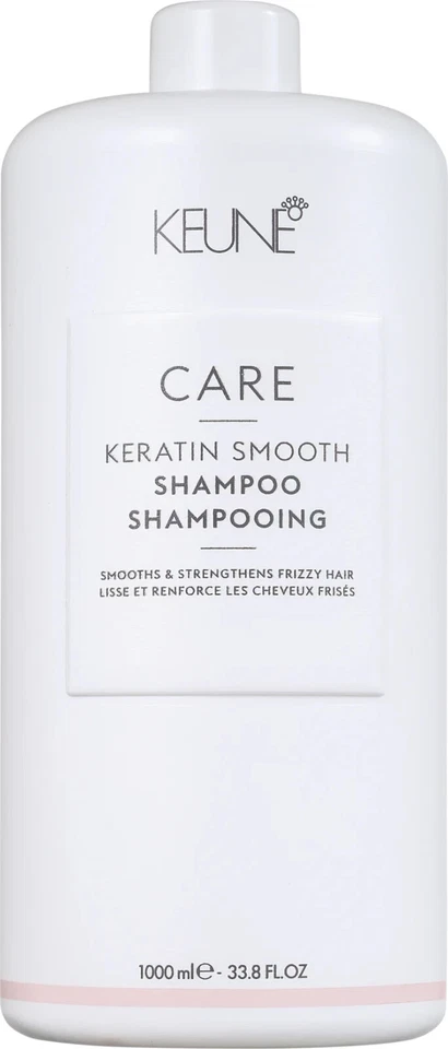Keune Care кератиновый гладкий шампунь 1000 мл/33,8 унц - Изображение 1 из 1