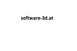 TOP Domain     	   software-3d.at - Bild 1 von 1
