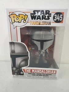 Funko POP! Star Wars 345 The Mandalorian Chrom Mando KOSTENLOSER VERSAND - Bild 1 von 4