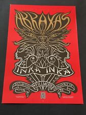 Abraxas Santana Lee Conklin Original Fillmore Concert Poster 1995