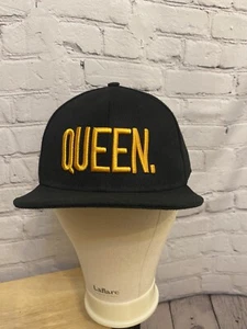 QUEEN Embroidered Hip Hop Snapback Adjustable Baseball Cap Hat - Picture 1 of 5
