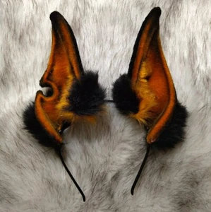 Doberman Dog Ears Wolf Hair Band Cosplay Hair Accessories Halloween Props - Picture 1 of 6