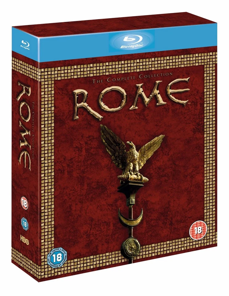 Rome The Complete Collection Season 1 + 2 Series 10xDiscs New Region B Blu-ray - Image 1 of 1