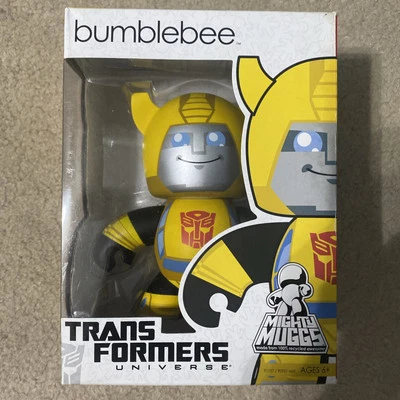 Mighty Muggs Bumblebee Transformers Universe Figurine Hasbro 2008 - Unopened - Image 1 of 4