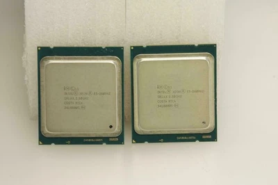 2PCS Intel Xeon E5-2609 V2 CPU 2.50GHz 4 Core LGA2011 10MB SR1AX CPU Processor - Image 1 of 4