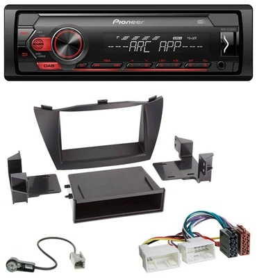 Pioneer DAB 1DIN MP3 AUX USB Autoradio für Hyundai ix35 (LM, 2010-2013) - Bild 1 von 4