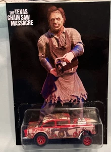 Motosierra "personalizada" Hot Wheels 55 Chevrolet Gasser Leatherface Real Riders Texas - Imagen 1 de 13