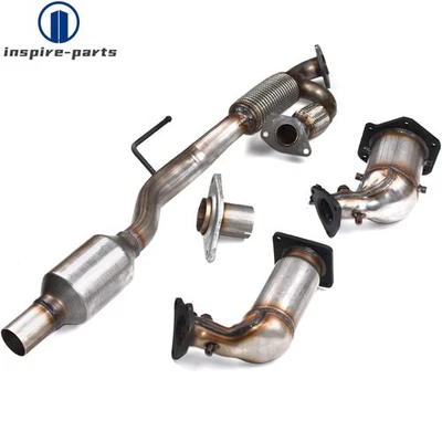 Convertidor catalítico All 3 para 2013 JX35 2014-2015 Infiniti QX60 3,5 L con Ypipe Foto 1 de 4