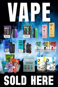 Vape Sold Here advertising Poster Sign 24x36 - Picture 1 of 3