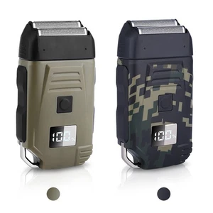 Men's USB Electric Shaver Trimmer Razor Rechargeable Hair Beard Shaving Machine - Picture 1 of 17