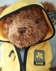 Gund Plüsch Wunschbär Glück 2000 Limited Edition Mai Abt. Stores gelb 25" Neu mit Etikett - Bild 1 von 17