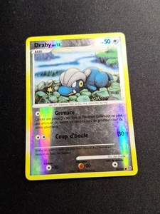Draby 53/100 Reverse DP Tempête Carte Pokémon FR - Picture 1 of 10