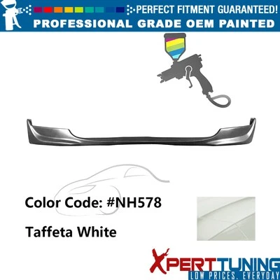 Fits 04-09 Honda S2000 AP2 2DR OE Style Front Bumper Lip #NH578 Taffeta White Foto 1 de 4