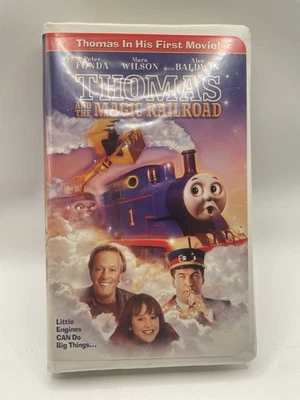 Thomas and the Magic Railroad (VHS, 2000, Clam Shell) *Rare Cover* Foto 1 de 4