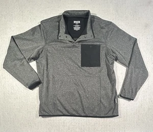 Suéter Duluth Trading Para Hombres L Gris Pullover Sudadera Informal Poliéster Spandex - Imagen 1 de 11