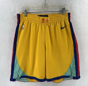 Golden State Warriors Shorts Mens 2XL XXL Nike Dri Fit NBA Basketball - Picture 1 of 16